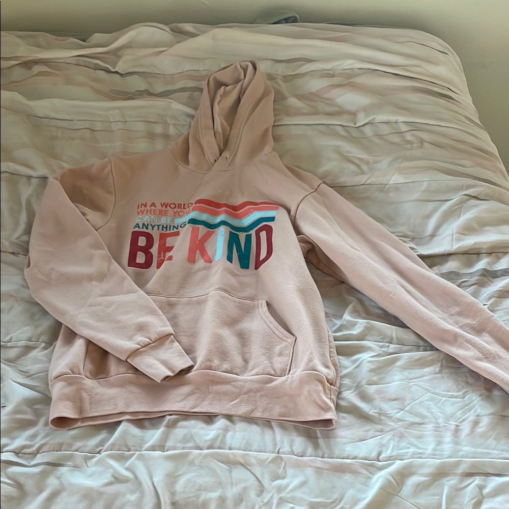 Pink 'Be Kind' Hoodie